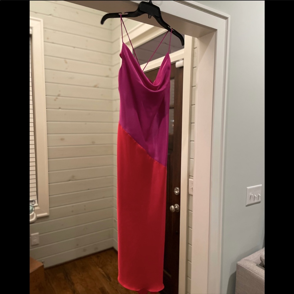 Pink and red cocktail dress - NWT!